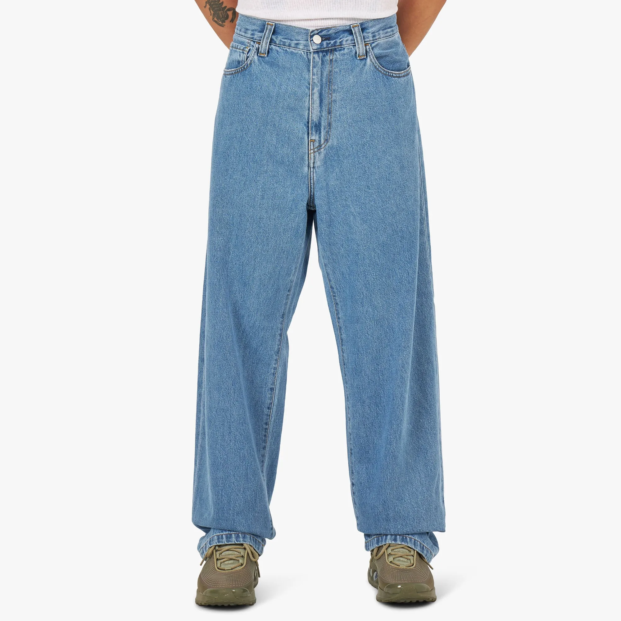 Carhartt WIP Landon Pant / Blue / Stone washed sold by Livestock