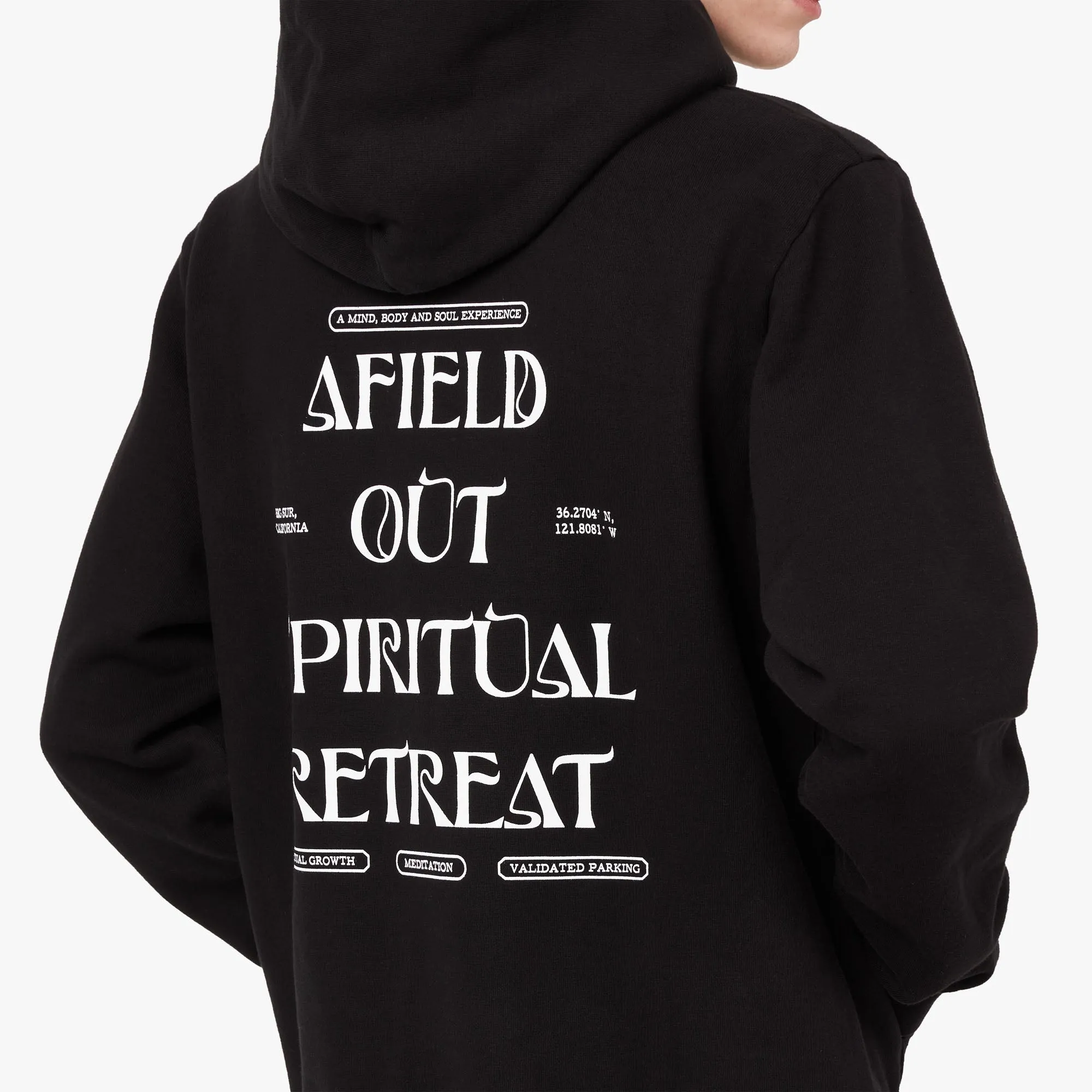 Afield Out Retreat Pullover Hoodie / Black sold by Livestock product image thumbnail 5