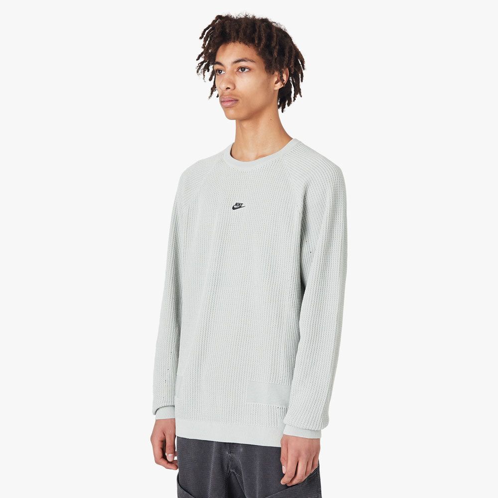 Nike Sportswear Knit LS Top Light Silver / Black sold by Livestock product image thumbnail 2