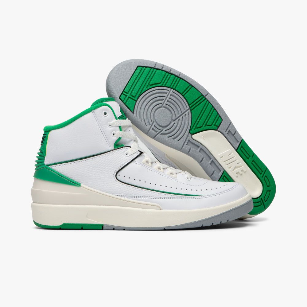 Jordan 2 Retro White / Lucky Green sold by Livestock product image thumbnail 2
