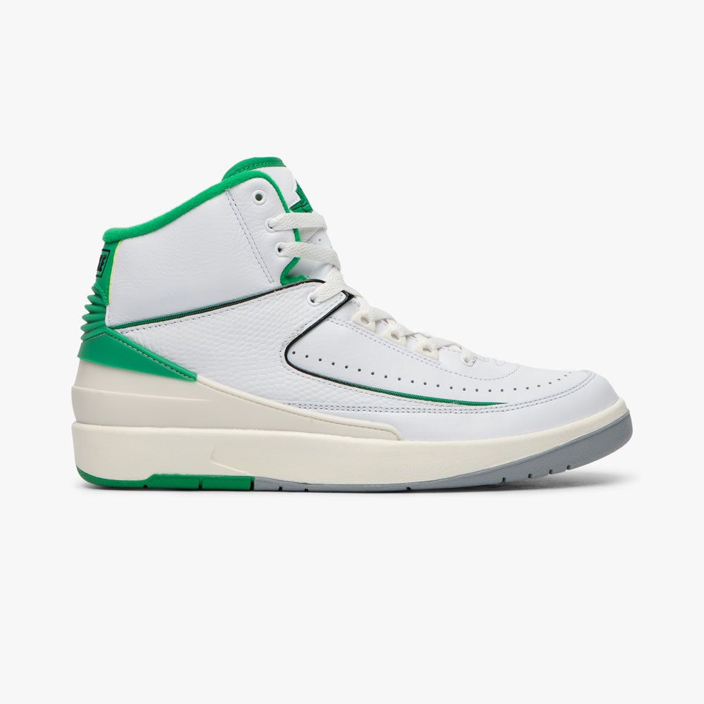 Jordan 2 Retro White / Lucky Green sold by Livestock
