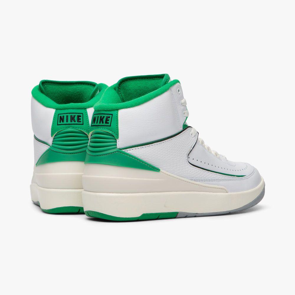 Jordan 2 Retro White / Lucky Green sold by Livestock product image thumbnail 4