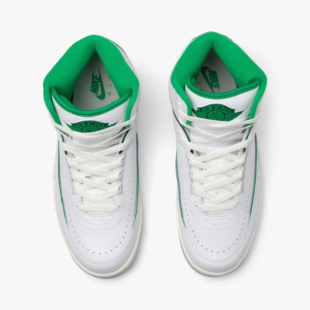Jordan 2 Retro White / Lucky Green sold by Livestock product image thumbnail 5