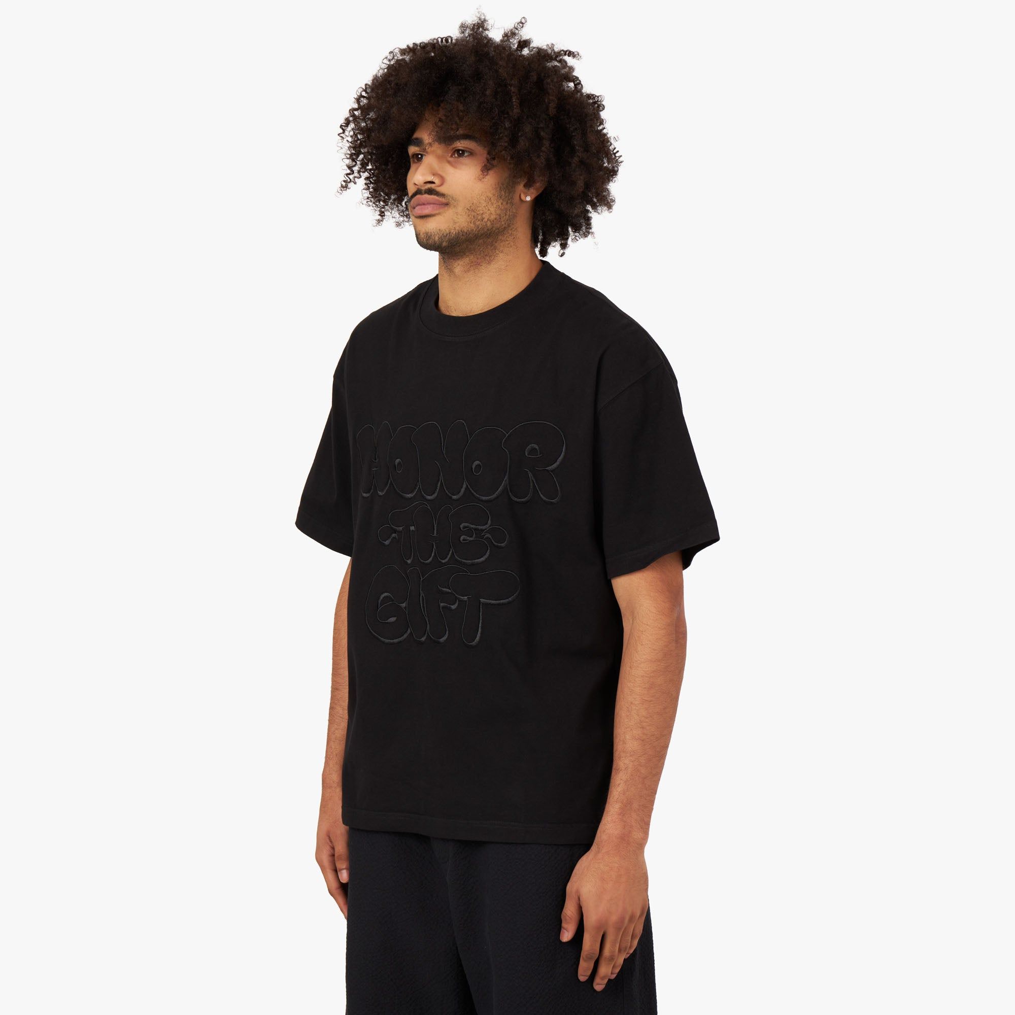 Honor The Gift Amp'd Up Tee / Black sold by Livestock product image thumbnail 2