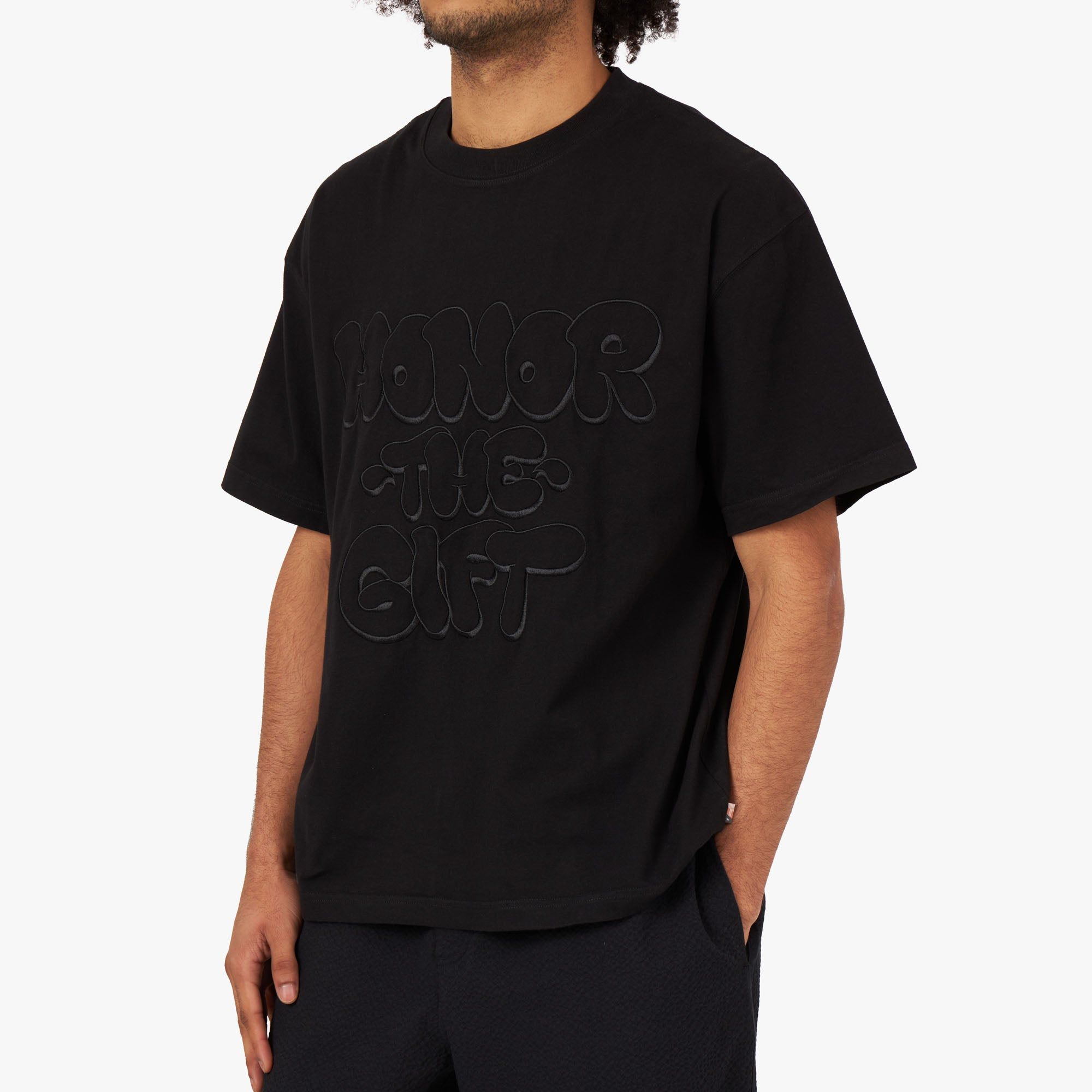 Honor The Gift Amp'd Up Tee / Black sold by Livestock product image thumbnail 4