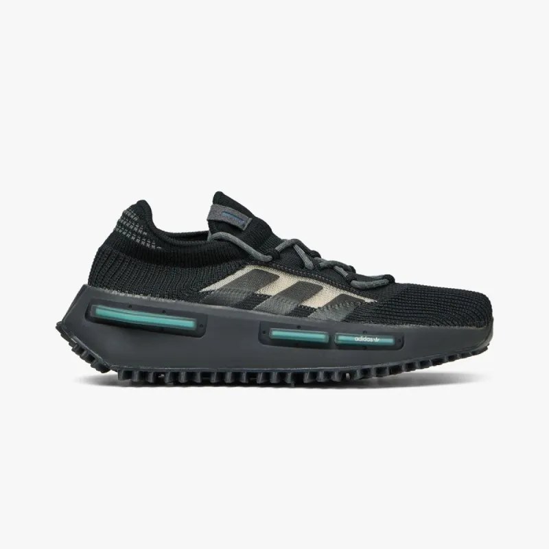 adidas NMD S1 Core Black / Altered Blue sold by Livestock