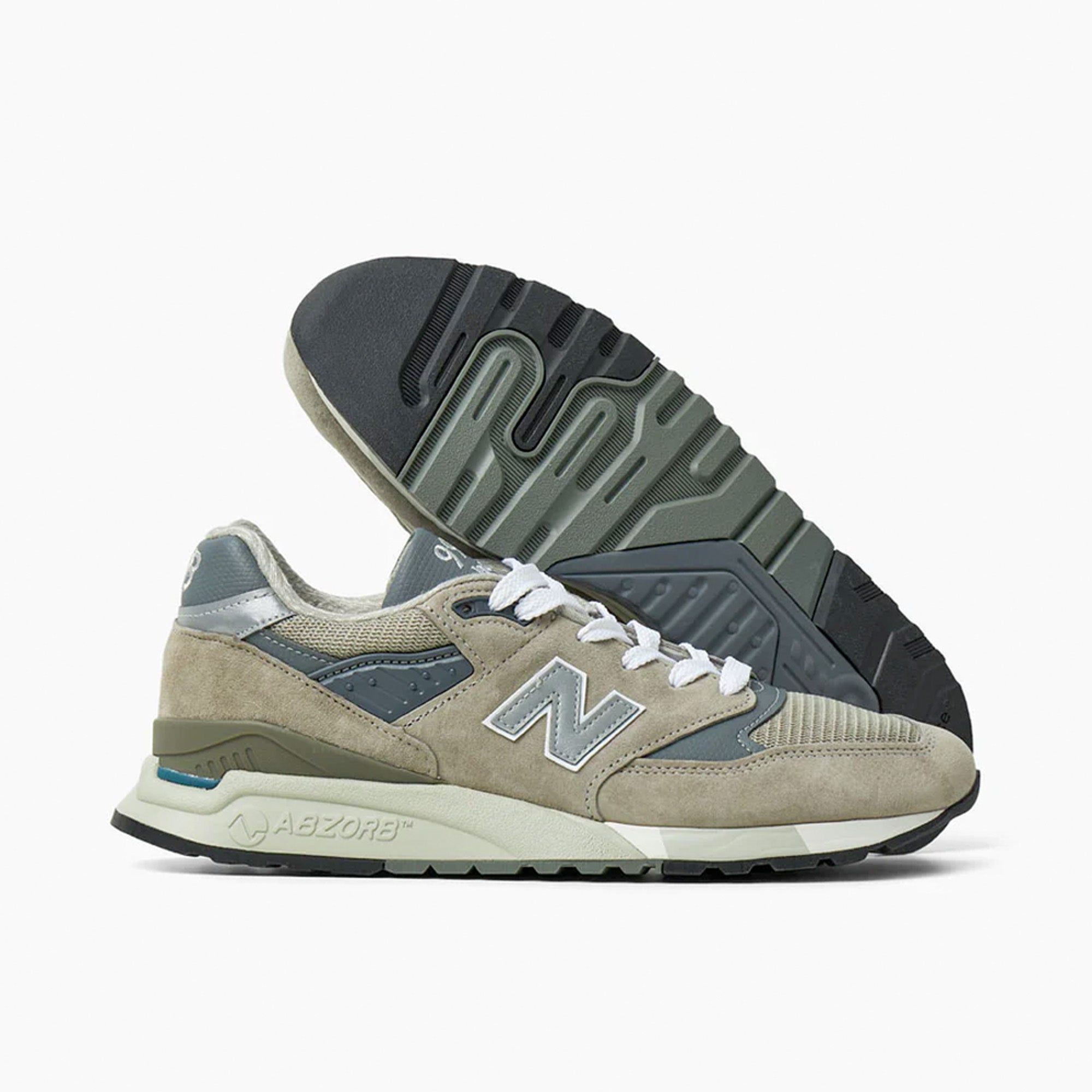 New Balance U998GR Grey / Silver sold by Livestock product image thumbnail 2