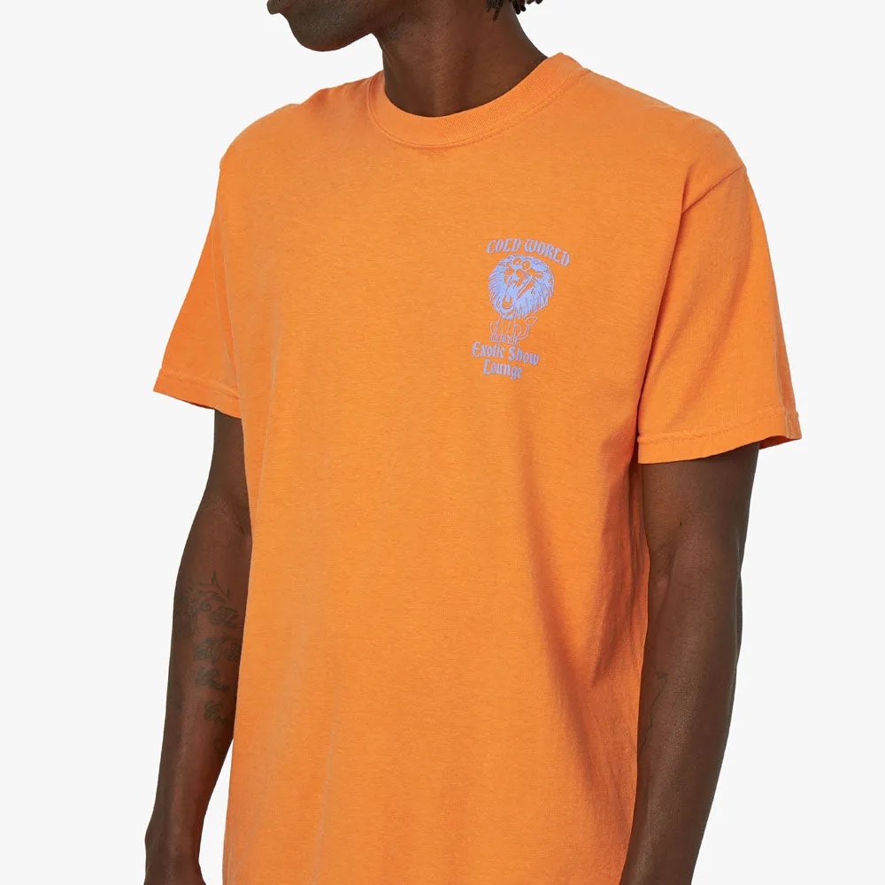 Cold World Frozen Goods Exotic Show Lounge T-shirt Burnt / Orange sold by Livestock product image thumbnail 5