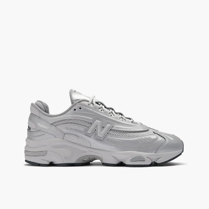 New Balance M1000 "Techsplosion" Silver Metallic / Rain Cloud sold by Livestock
