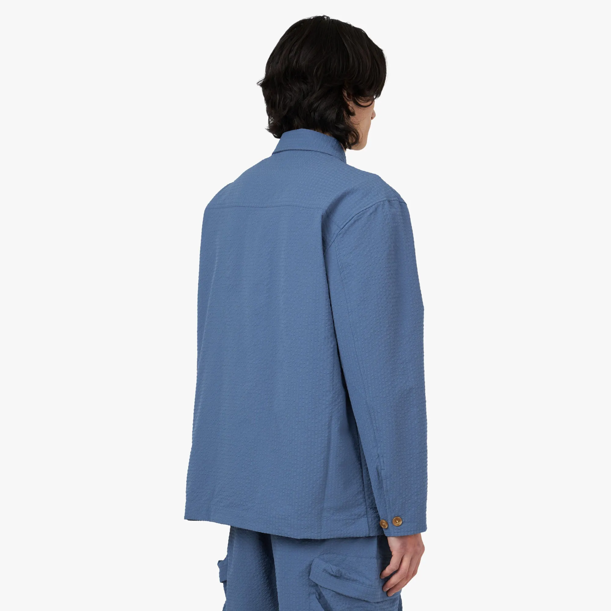 Honor The Gift Light Jacket / Blue sold by Livestock product image thumbnail 3