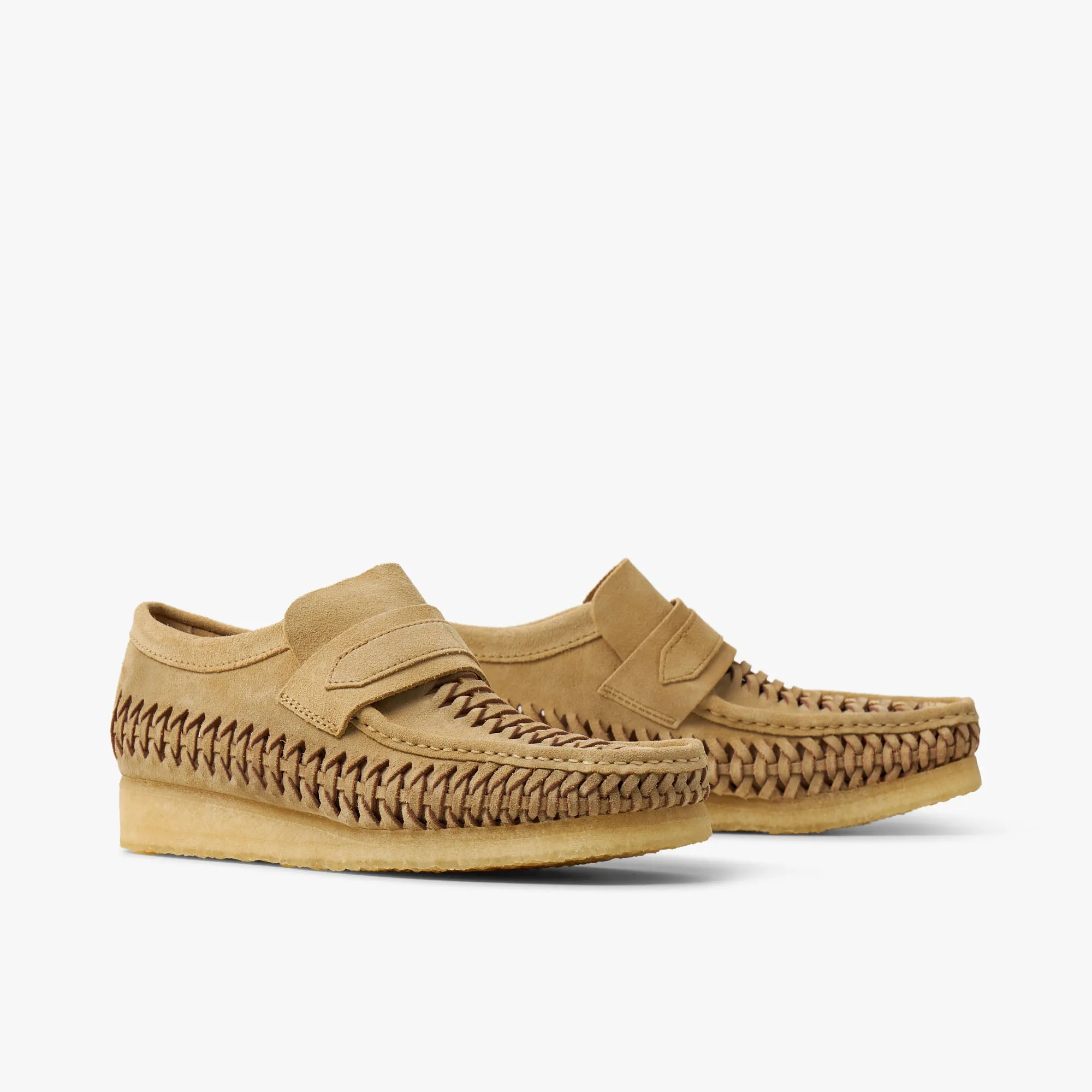 Clarks Originals Wallabee Weaver / Maple Suede sold by Livestock product image thumbnail 3