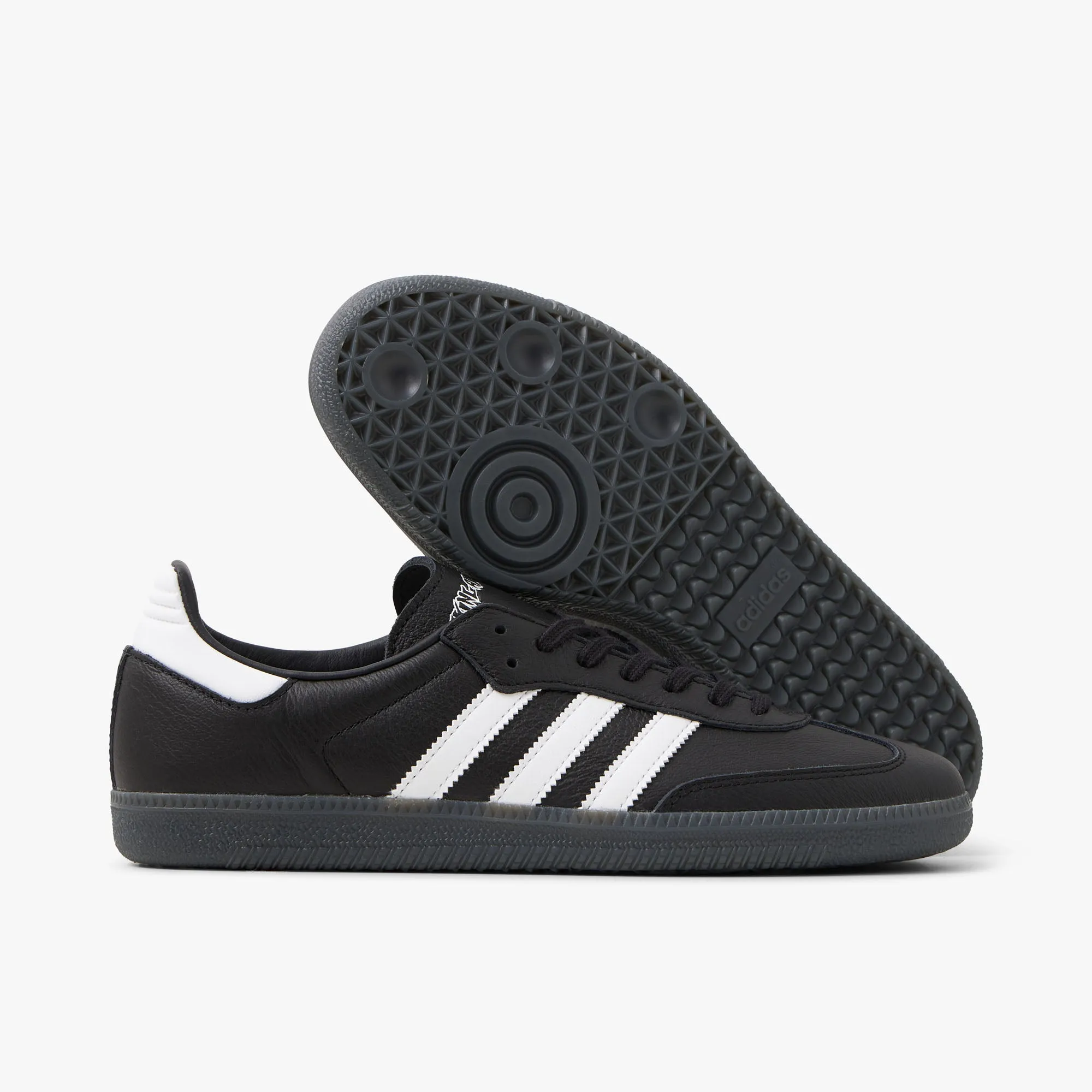 adidas Originals FA Samba Core Black / White - Gold Metallic sold by Livestock product image thumbnail 2