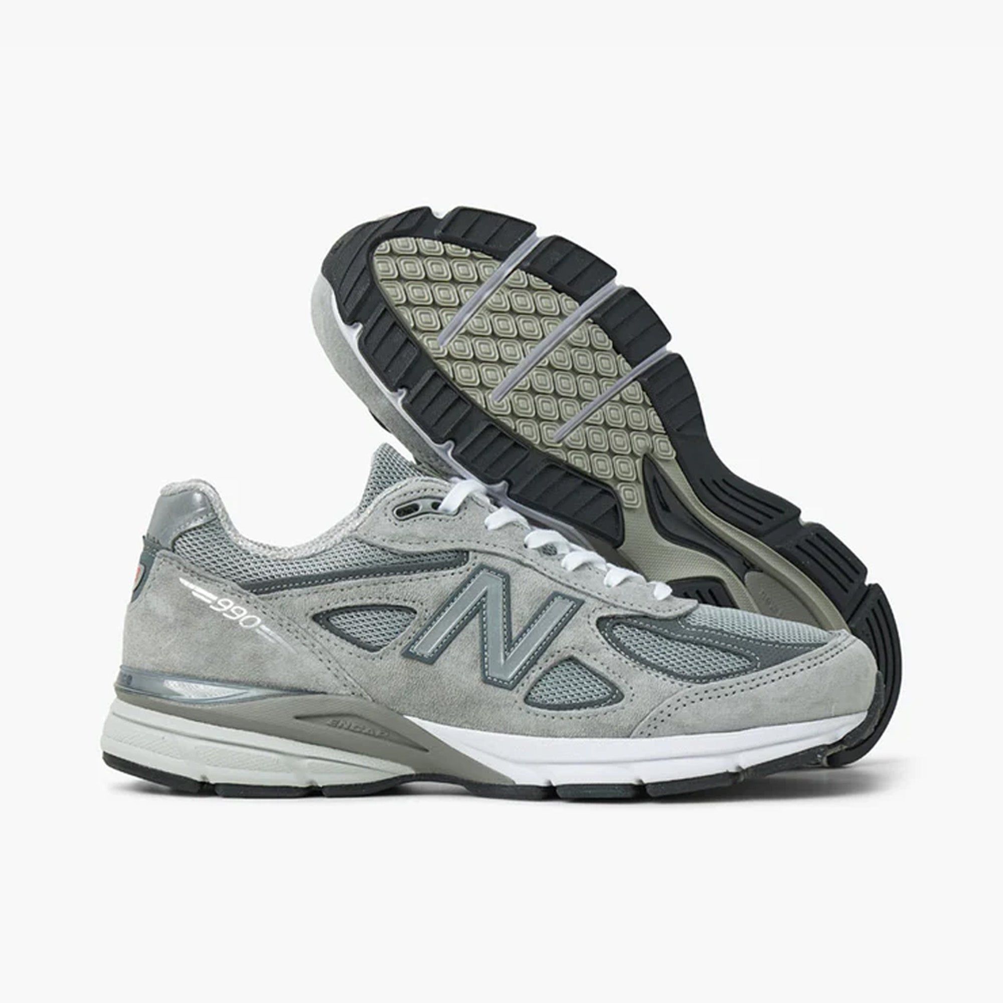 New Balance MADE in USA U990GR4 Grey / Silver sold by Livestock product image thumbnail 2