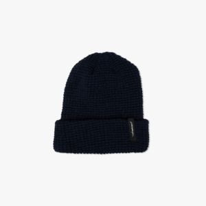 Livestock Merino Blend Beanie / Navy sold by Livestock