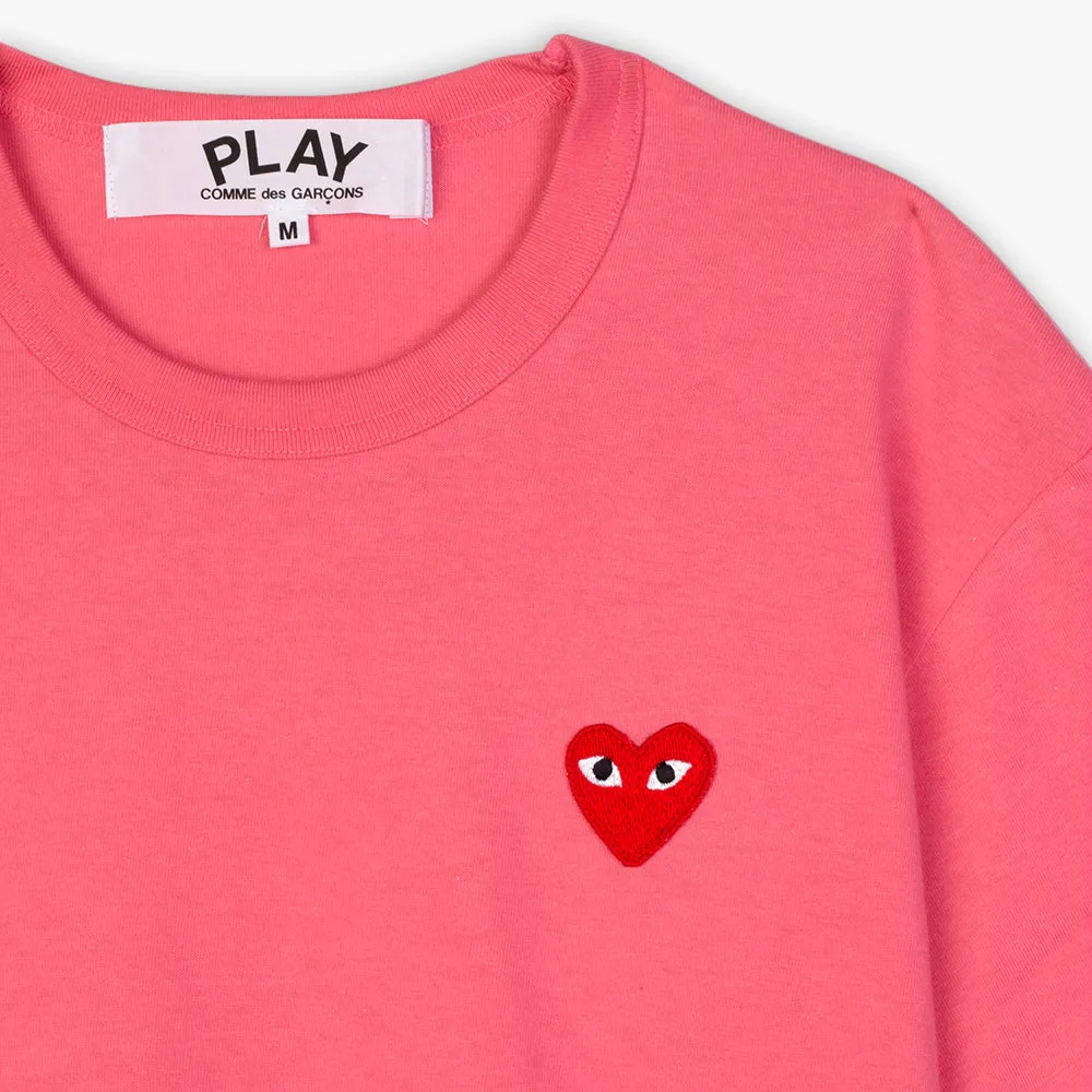 COMME des GAR�ONS PLAY Red Heart T-shirt / Pink sold by Livestock product image thumbnail 5