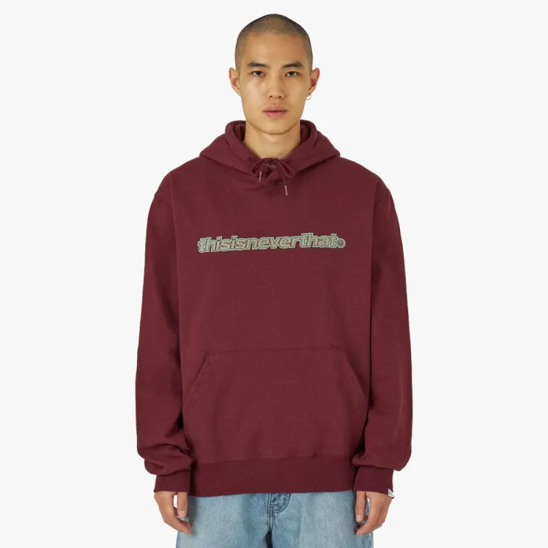 thisisneverthat ESP-Logo Pullover Hoodie / Burgundy sold by Livestock
