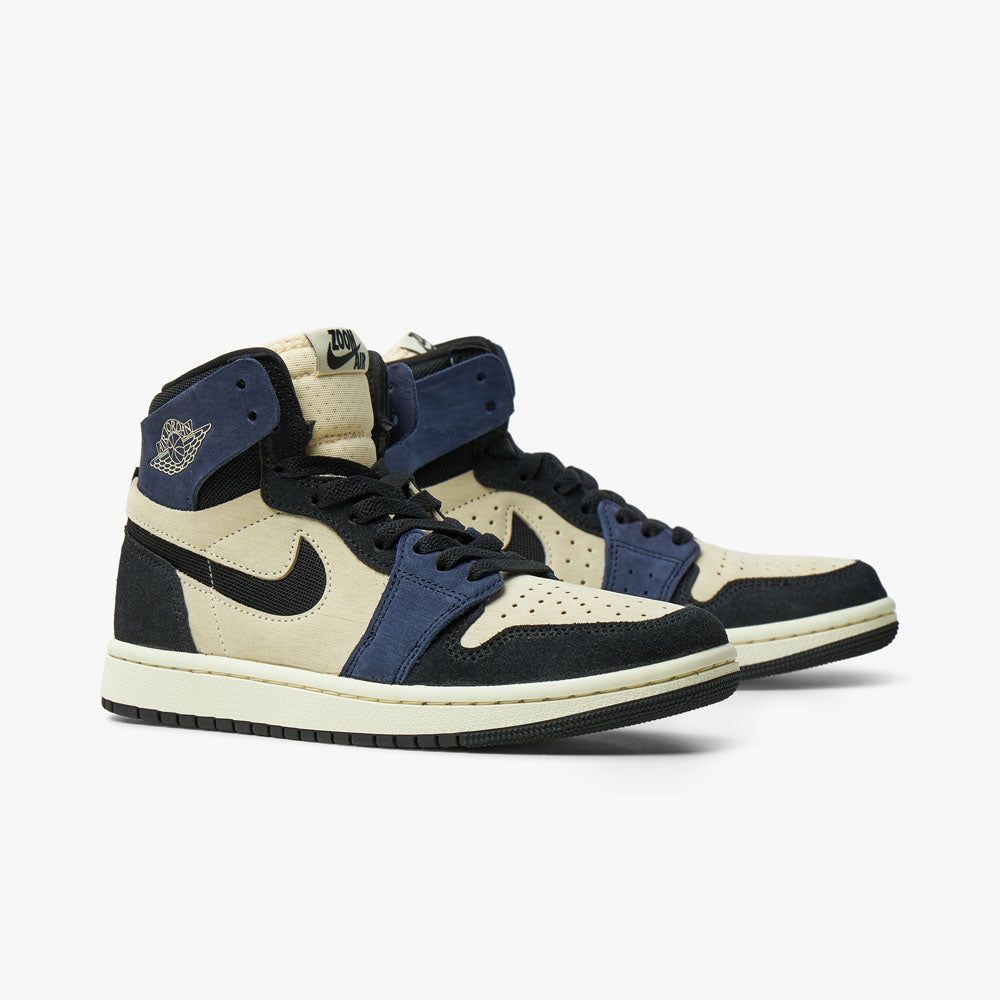 Jordan 1 Women's Zoom CMFT 2 Muslin / Black - Blackened Blue sold by Livestock product image thumbnail 3