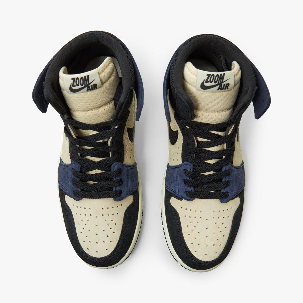 Jordan 1 Women's Zoom CMFT 2 Muslin / Black - Blackened Blue sold by Livestock product image thumbnail 5