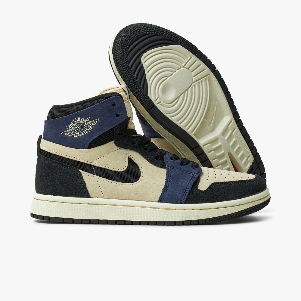 Jordan 1 Women's Zoom CMFT 2 Muslin / Black - Blackened Blue sold by Livestock product image thumbnail 2