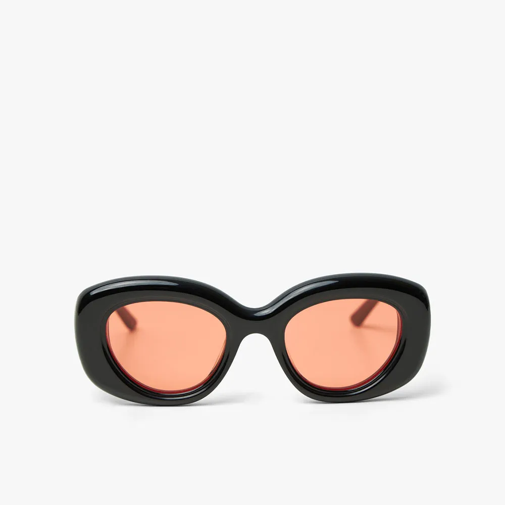 Bonnie Clyde Portal Sunglasses Black / Orange sold by Livestock