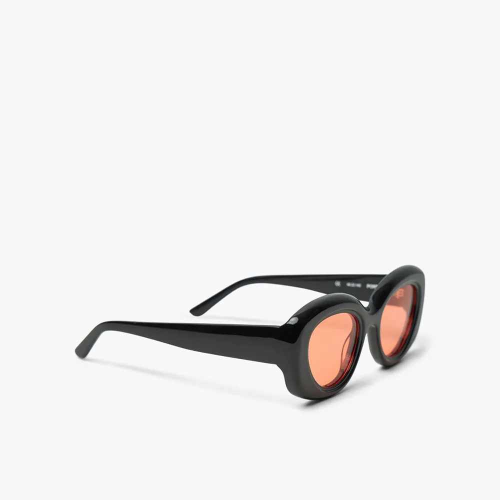 Bonnie Clyde Portal Sunglasses Black / Orange sold by Livestock product image thumbnail 2