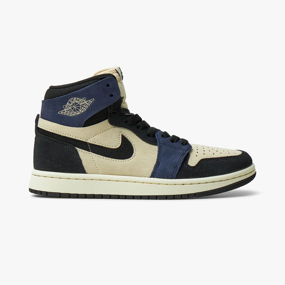 Jordan 1 Women's Zoom CMFT 2 Muslin / Black - Blackened Blue sold by Livestock