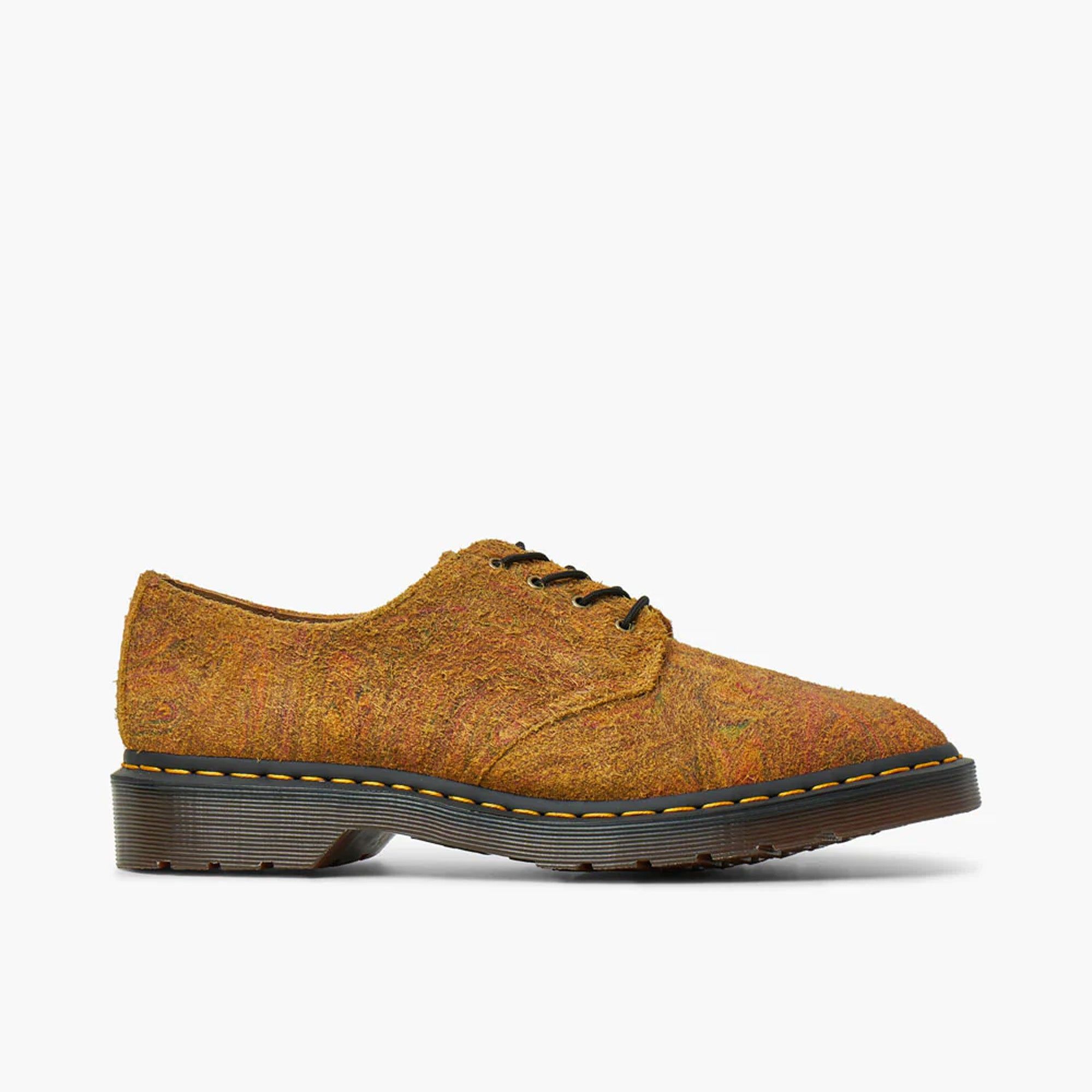 Dr. Martens Marbled Suede Smiths Brown / Mustard sold by Livestock
