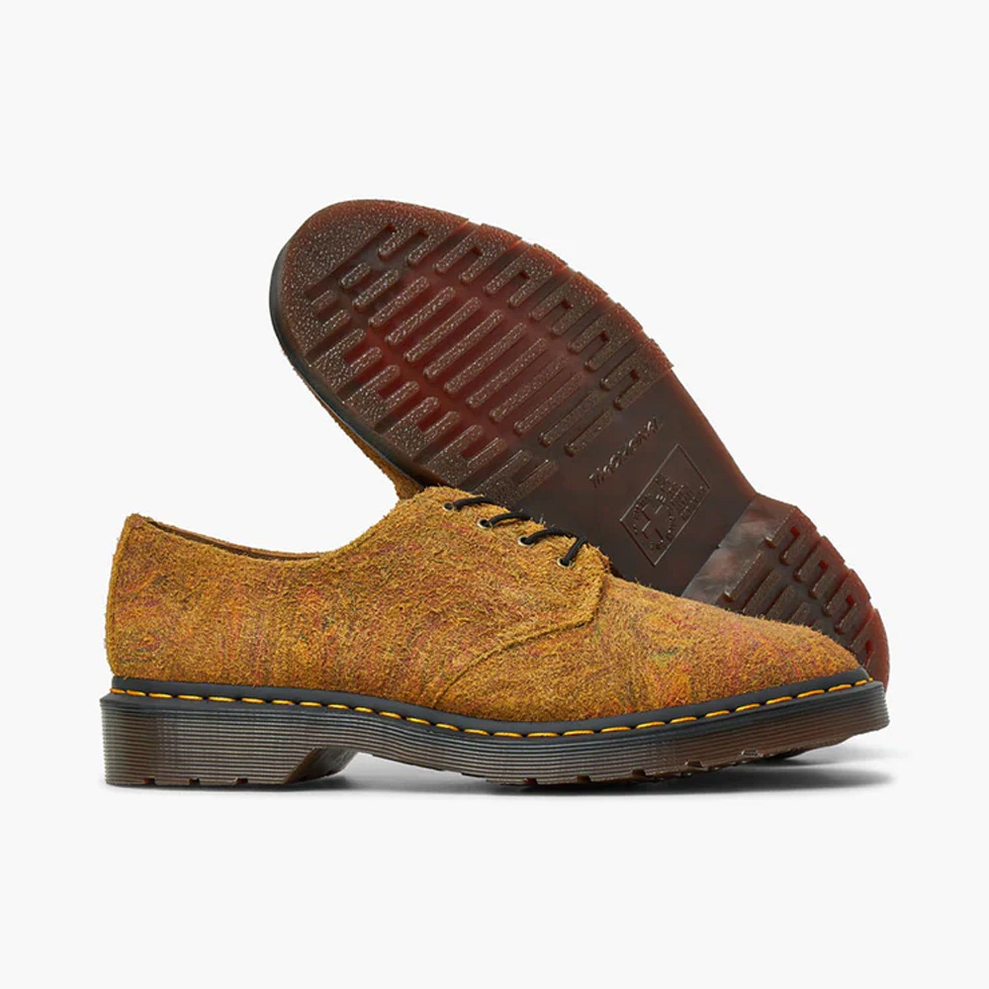 Dr. Martens Marbled Suede Smiths Brown / Mustard sold by Livestock product image thumbnail 2