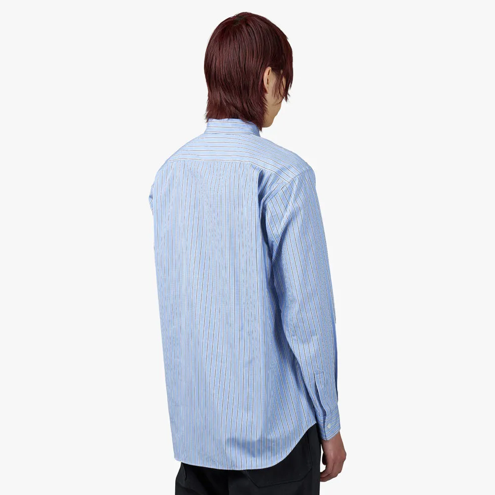 COMME des GARÇONS SHIRT Yarn Dyed Stripe Poplin Shirt / Stripe 114 sold by Livestock product image thumbnail 3