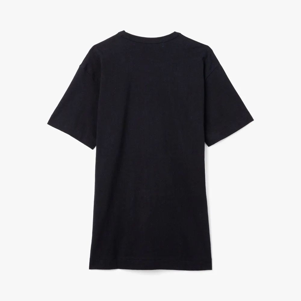 COMME des GARCONS PLAY T-Shirt Gold Heart / Black sold by Livestock product image thumbnail 2