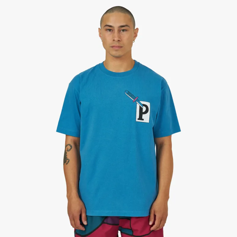 By Parra fucking fork t-shirt / Slate Blue made by Livestock