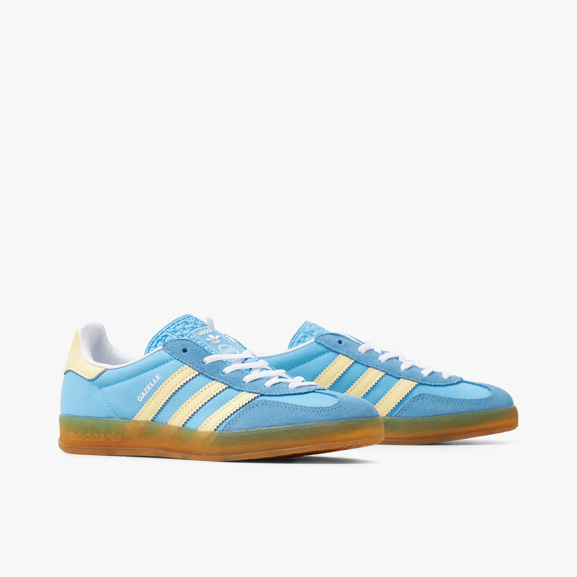 Adidas Womens Gazelle Indoor Semi Blue / Almost Yellow sold by Livestock product image thumbnail 3