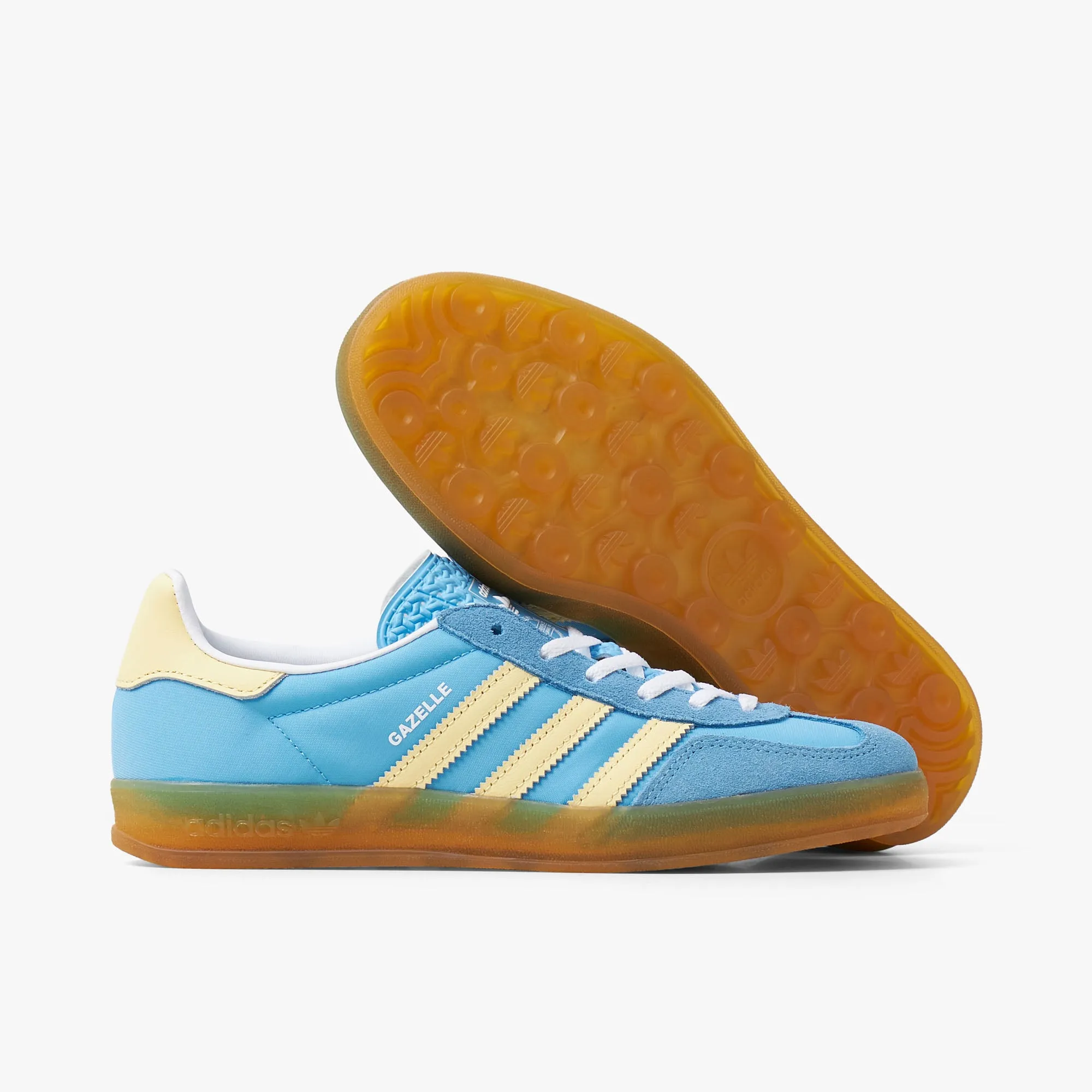 Adidas Womens Gazelle Indoor Semi Blue / Almost Yellow sold by Livestock product image thumbnail 2