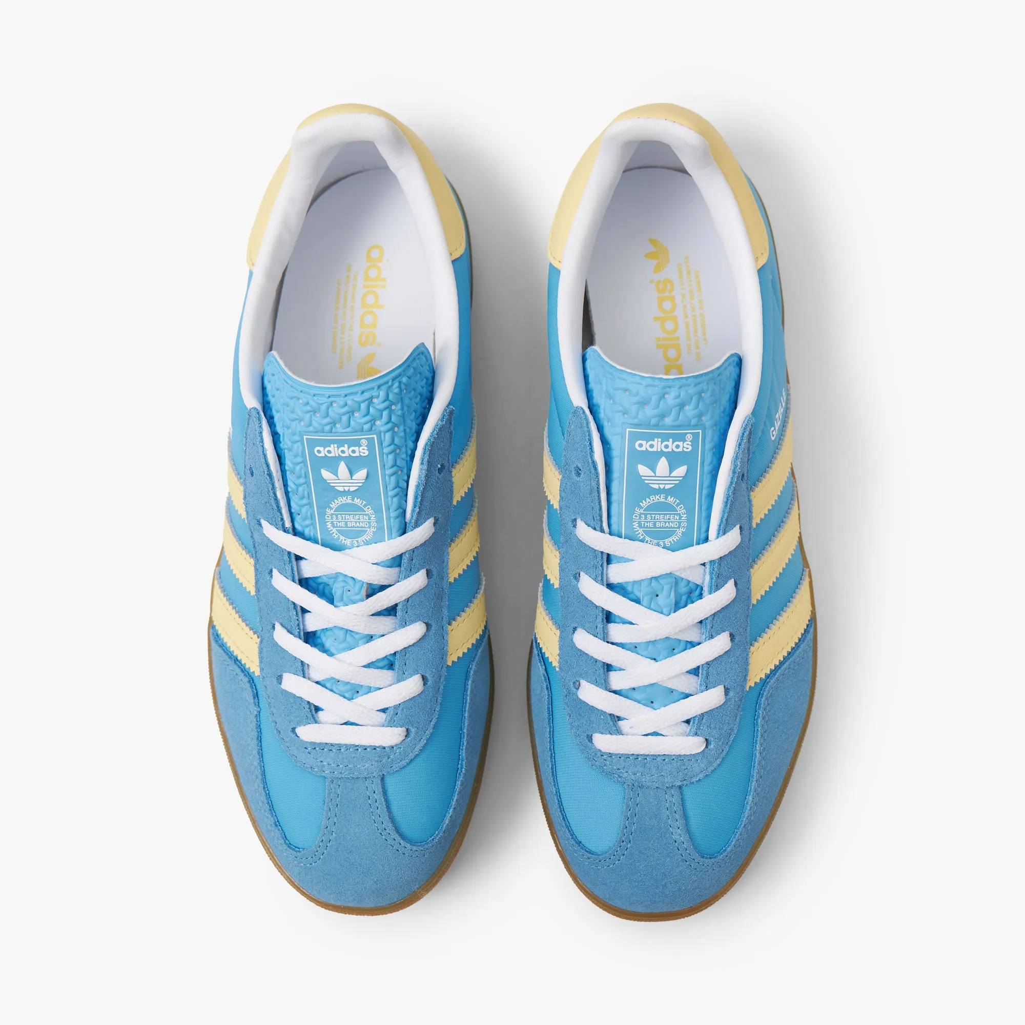 Adidas Womens Gazelle Indoor Semi Blue / Almost Yellow sold by Livestock product image thumbnail 5