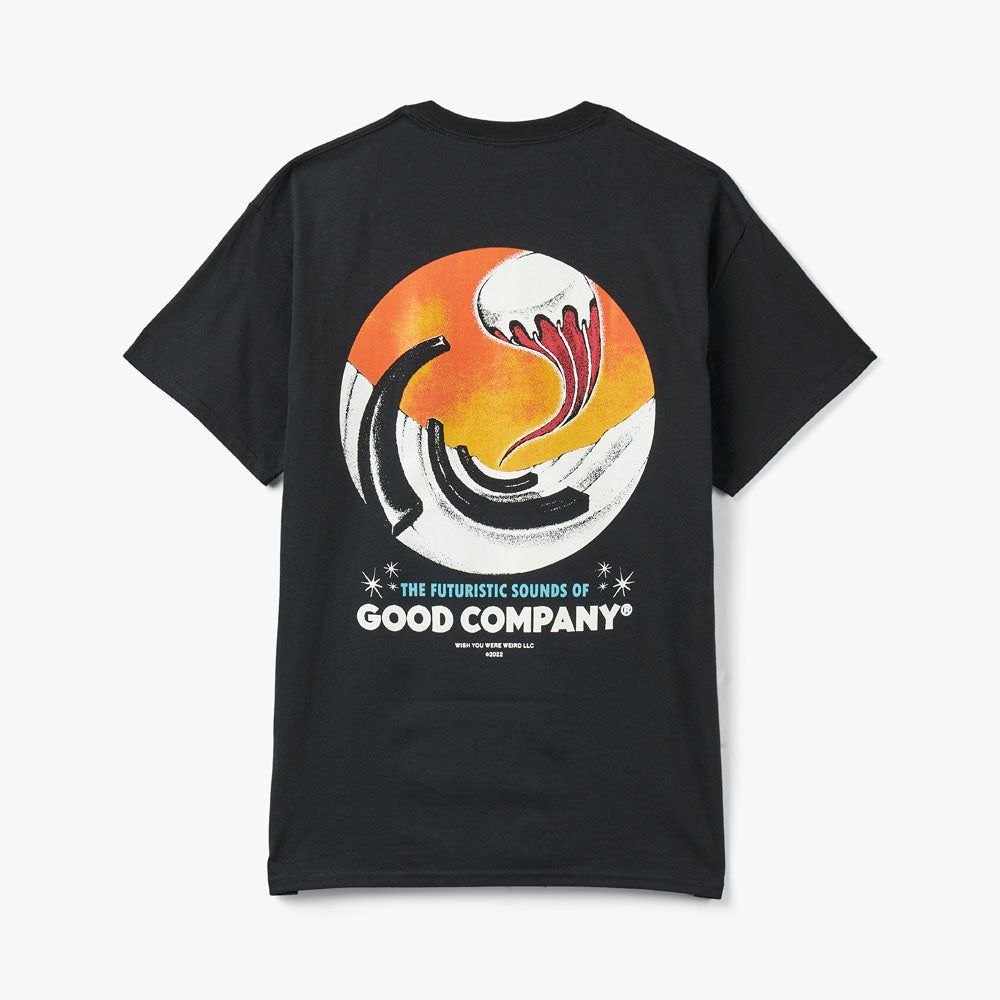The Good Company Future Sound T-Shirt / Black sold by Livestock product image thumbnail 5
