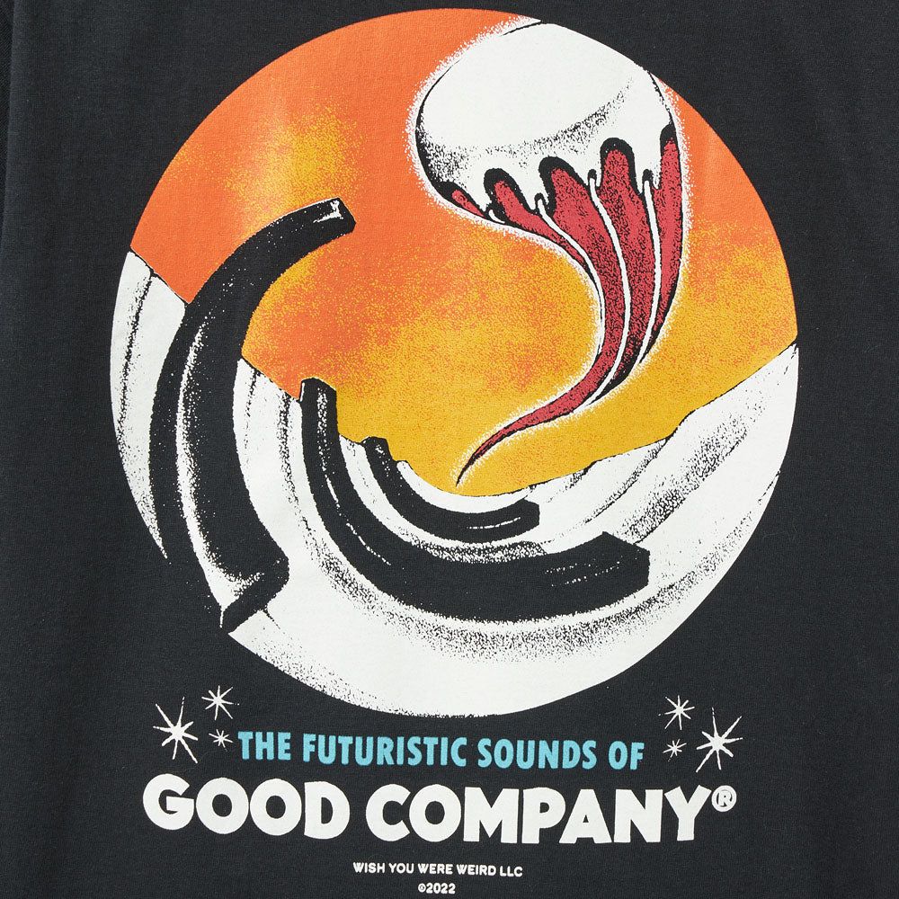 The Good Company Future Sound T-Shirt / Black sold by Livestock product image thumbnail 7