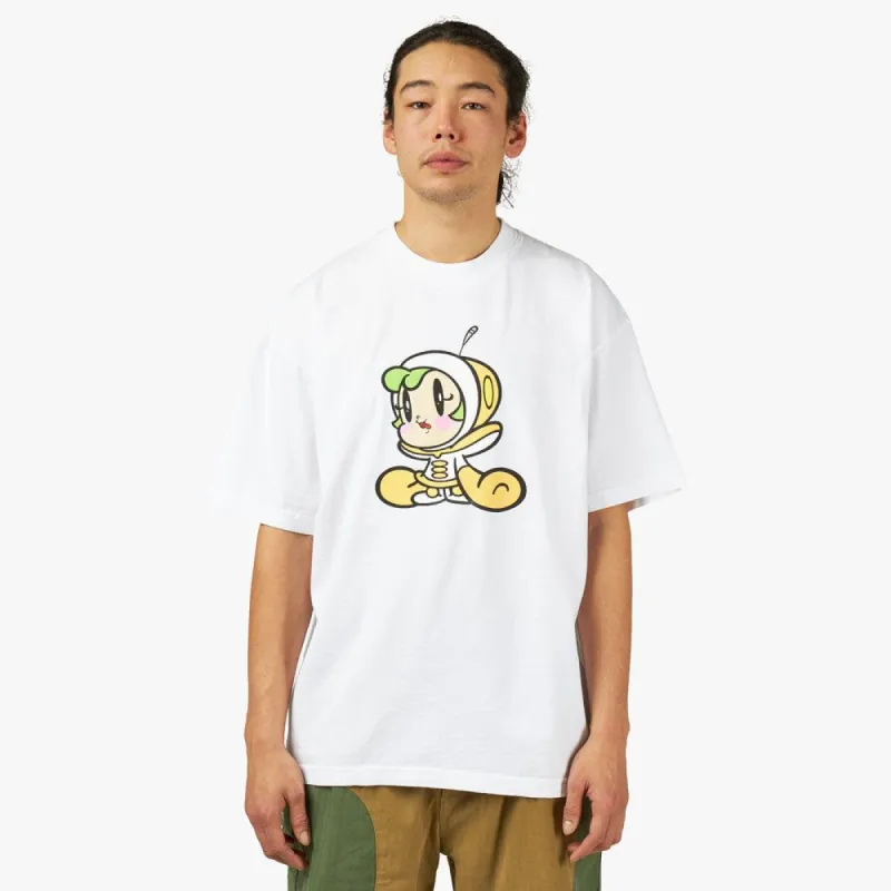 b.Eautiful Milk Chan T-shirt / White sold by Livestock