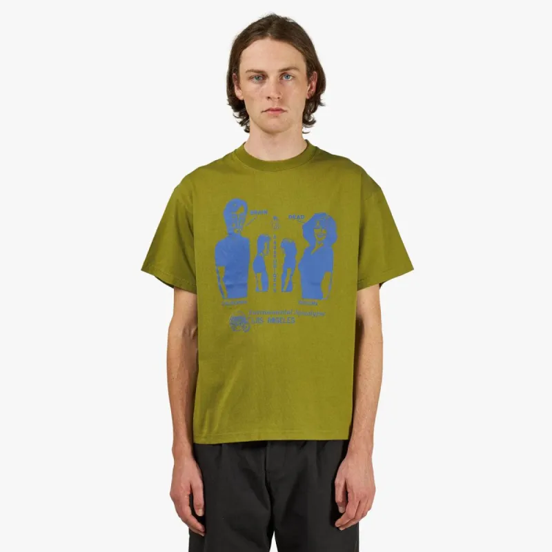 Brain Dead Environmental Apocalypse T-Shirt / Moss made by Livestock