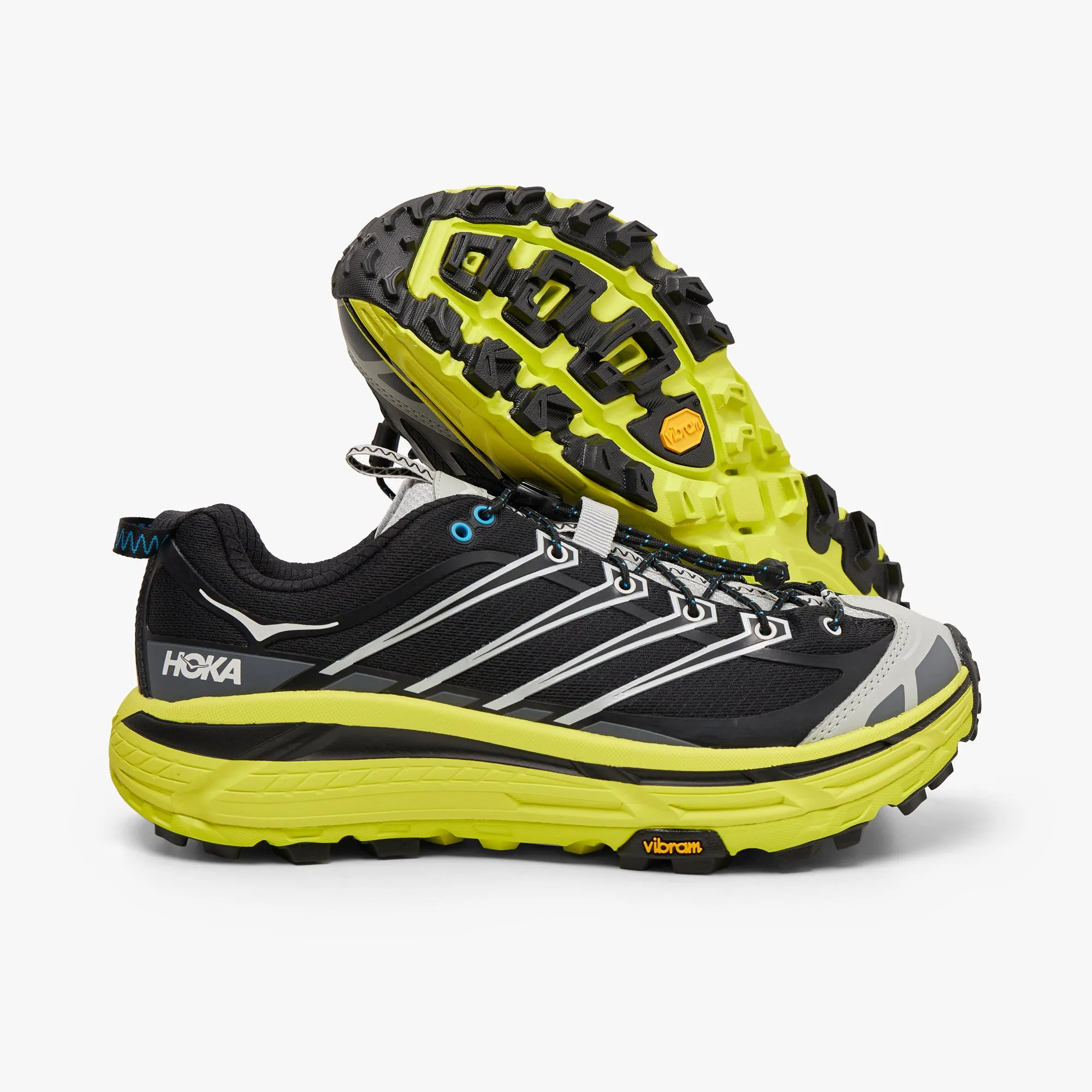 Hoka U Mafate Three2 Black / Hoka Citrus sold by Livestock product image thumbnail 2