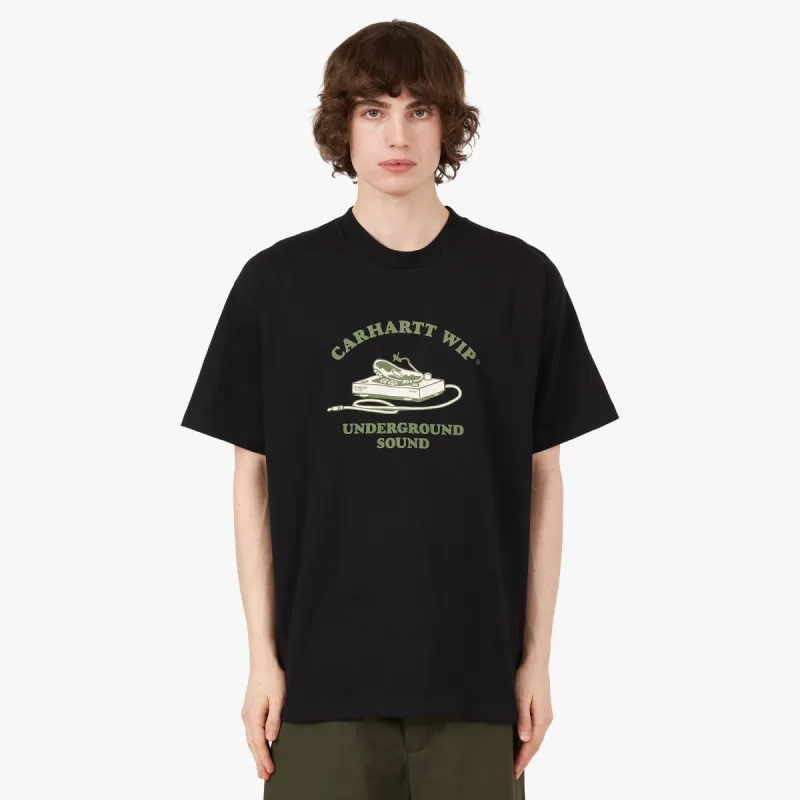 Carhartt WIP Underground Sound T-shirt / Black sold by Livestock