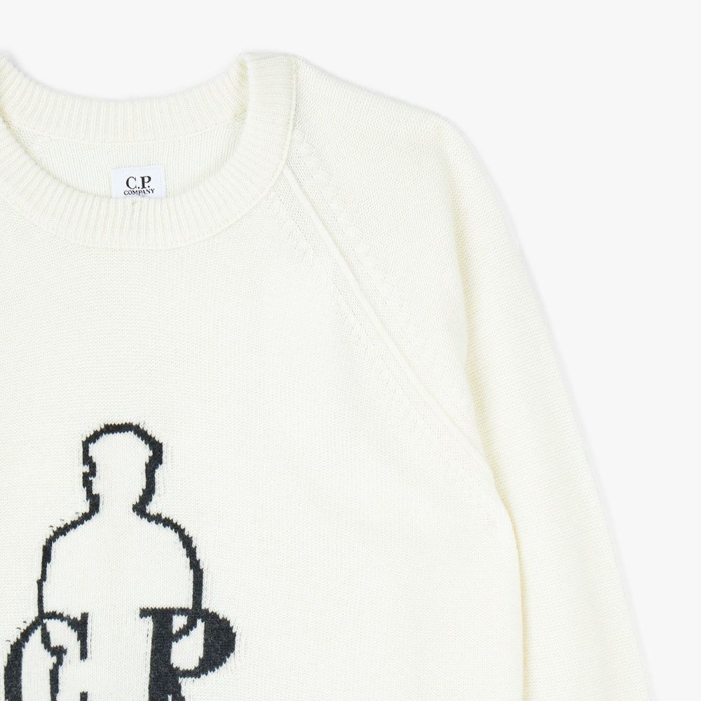 C.P. Company Knitwear Crew Neck In Lambswool / Gauze sold by Livestock product image thumbnail 6