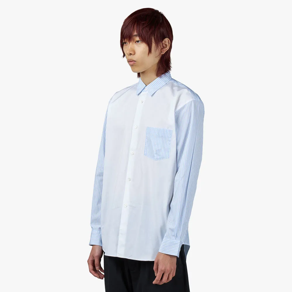 COMME des GARÇONS SHIRT Yarn Dyed Poplin Shirt / White sold by Livestock product image thumbnail 2