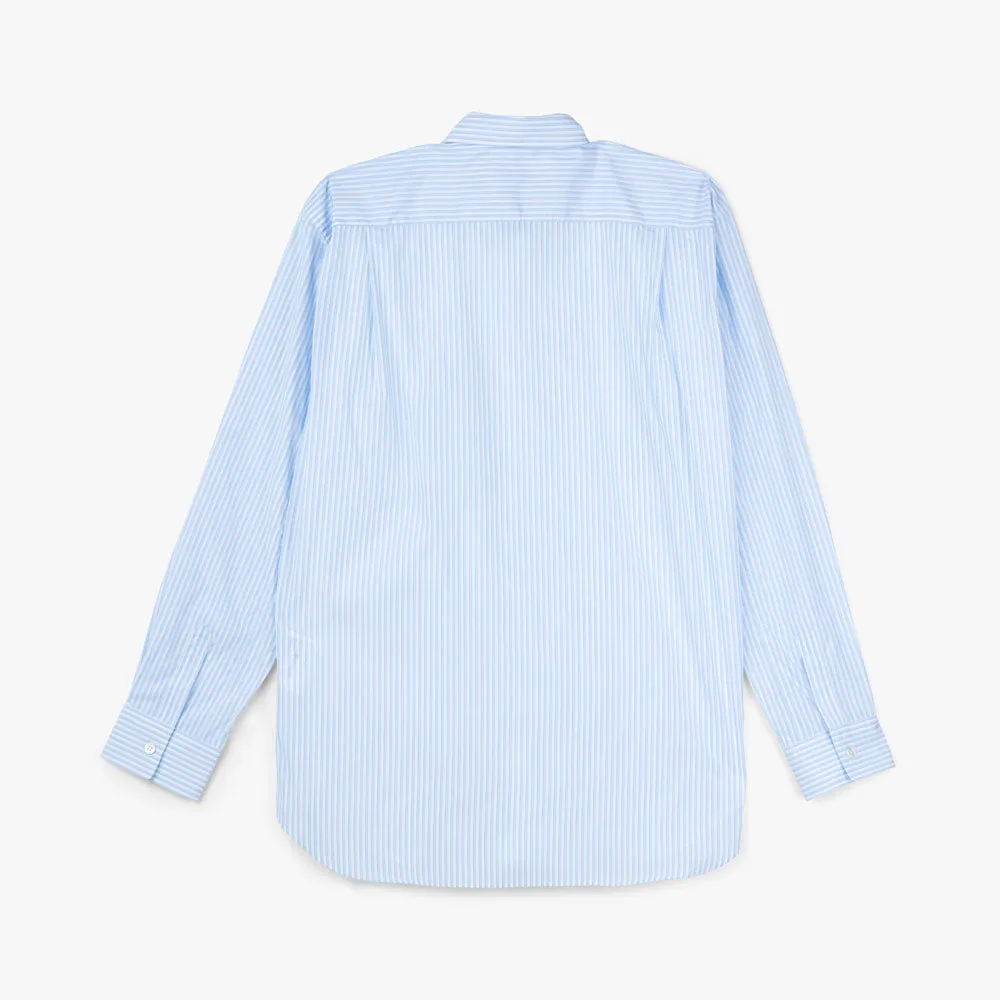 COMME des GARÇONS SHIRT Yarn Dyed Poplin Shirt / White sold by Livestock product image thumbnail 5