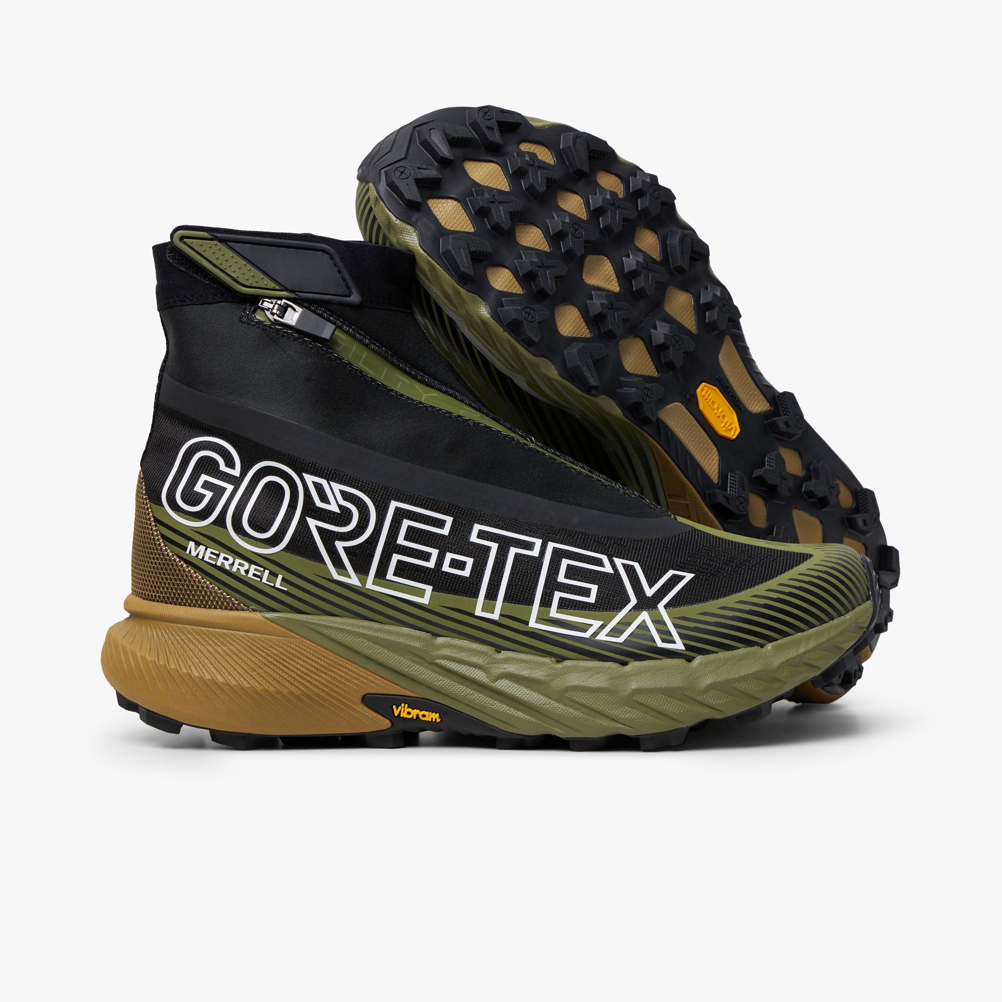 Merrell 1TRL Agility Peak 5 Zero GTX Black / Avocado sold by Livestock product image thumbnail 2