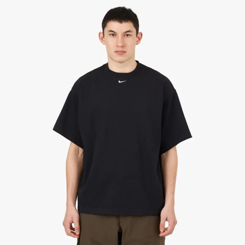 Nike Solo Swoosh Short Sleeve T-shirt Black / White sold by Livestock