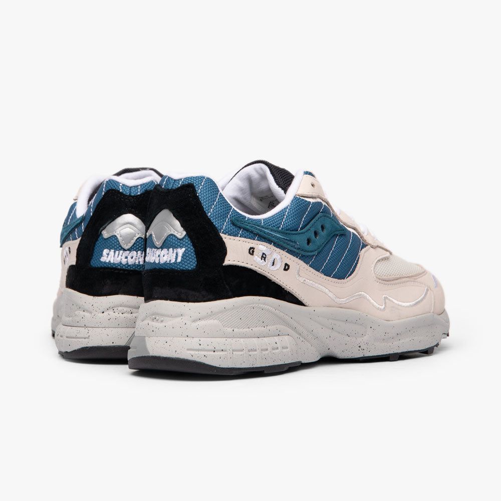 Saucony 3D Grid Hurricane Cream / Blue sold by Livestock product image thumbnail 4