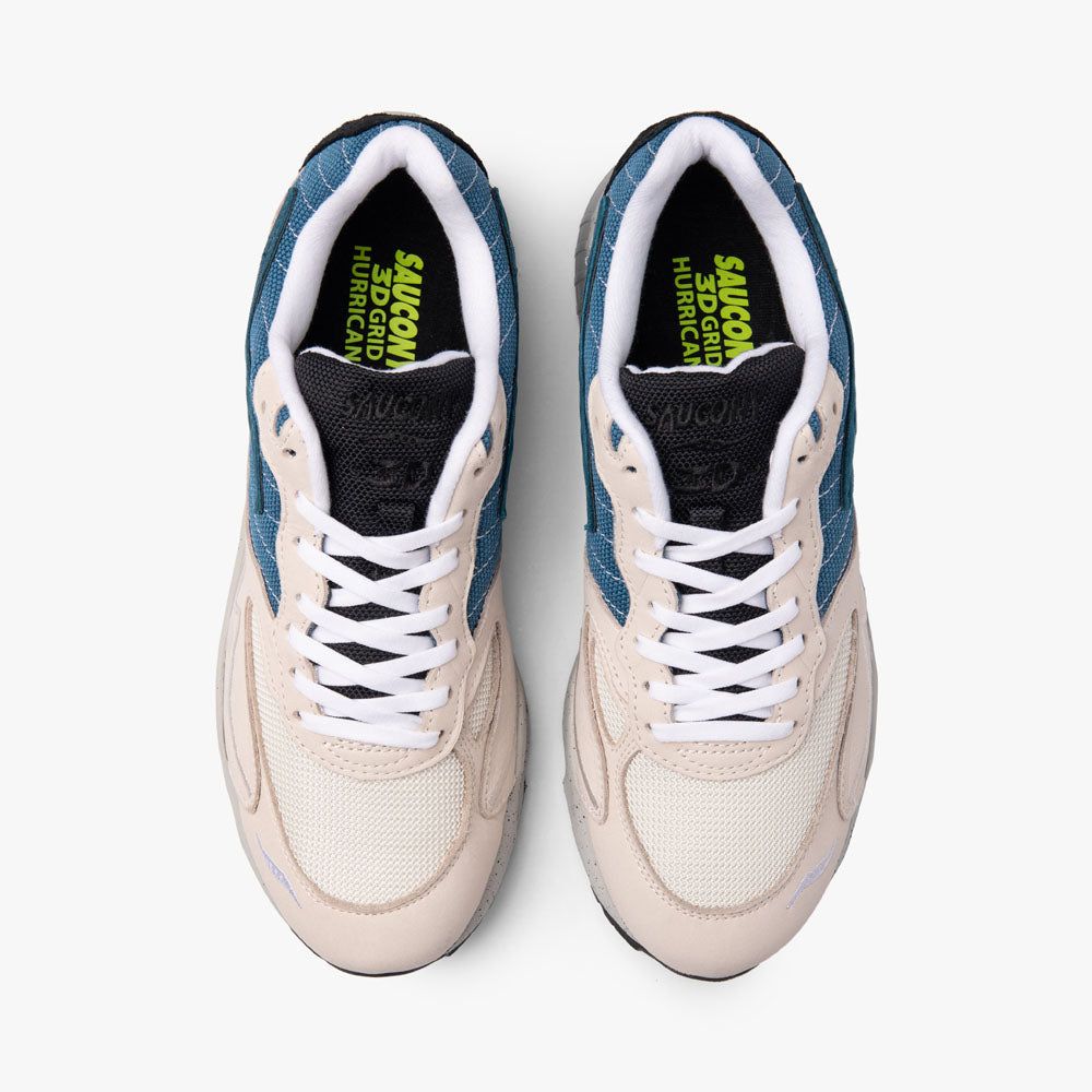 Saucony 3D Grid Hurricane Cream / Blue sold by Livestock product image thumbnail 5