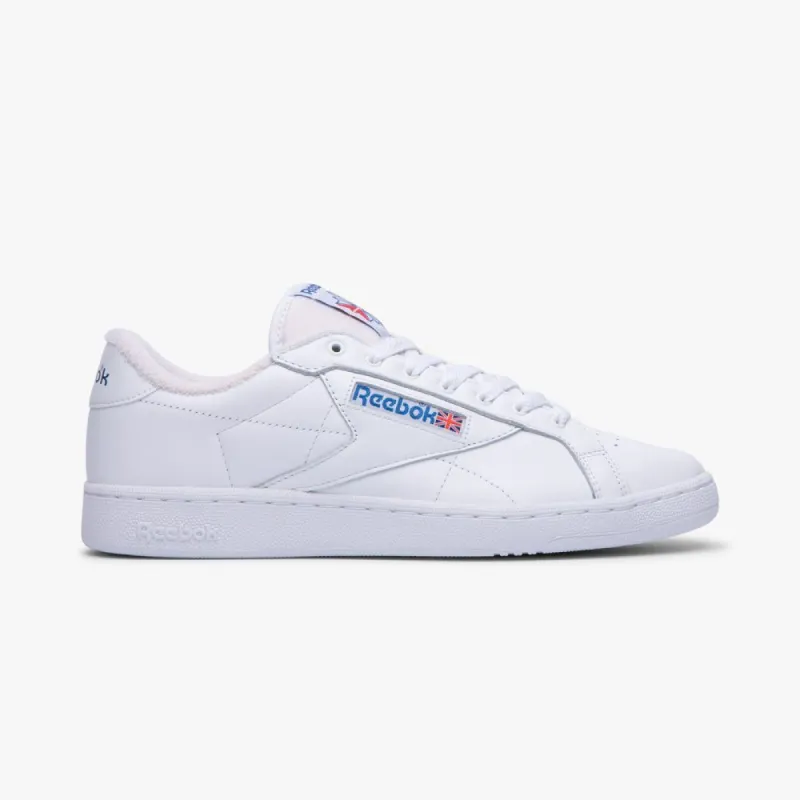 Reebok Club C 85 Grounds White / Vector Blue - Vector Red sold by Livestock