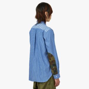 Junya Watanabe MAN x Jean-Michel Basquiat Shirt / Blue sold by Livestock