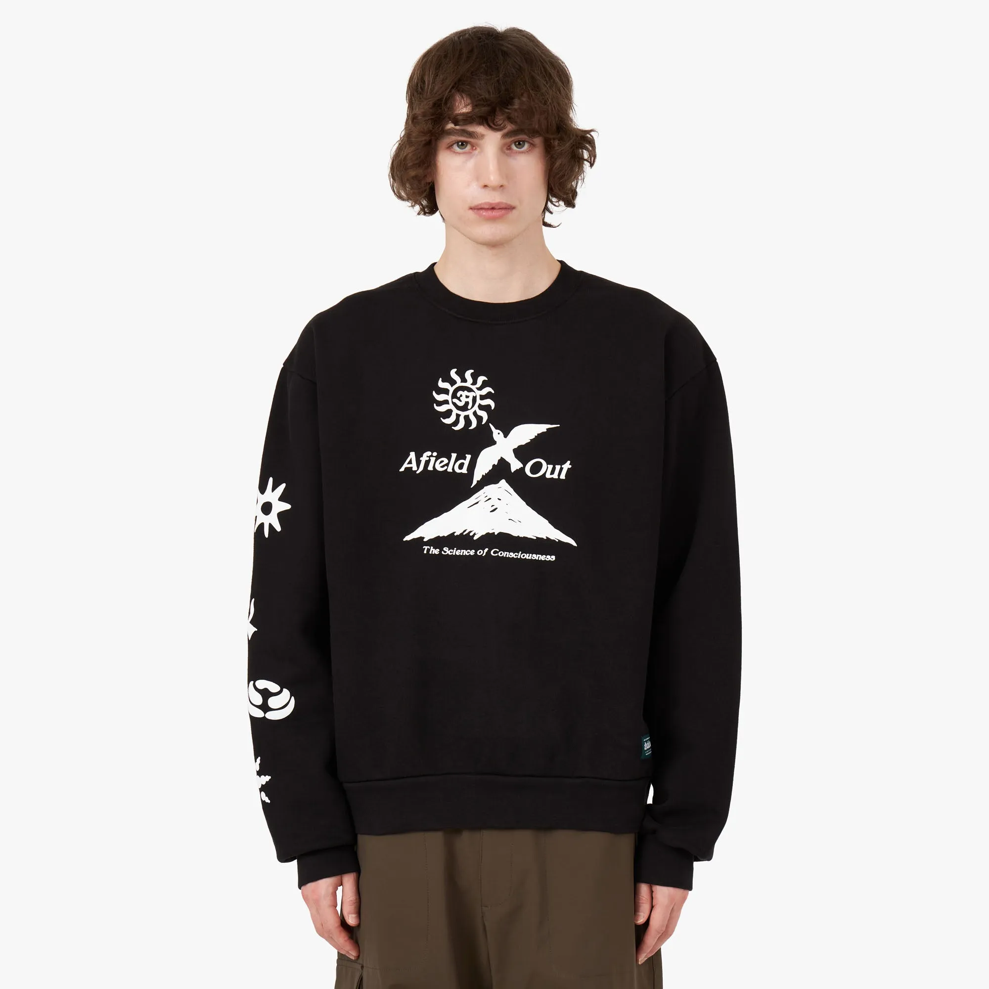 Afield Out Concious Crewneck Black sold by Livestock